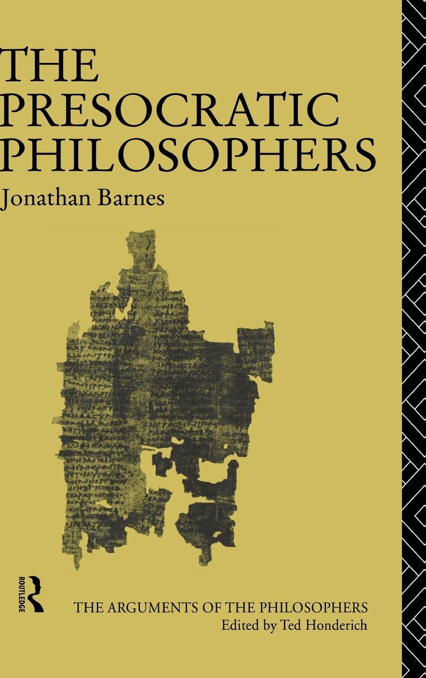 Vorderes Coverbild The Presocratic Philosophers