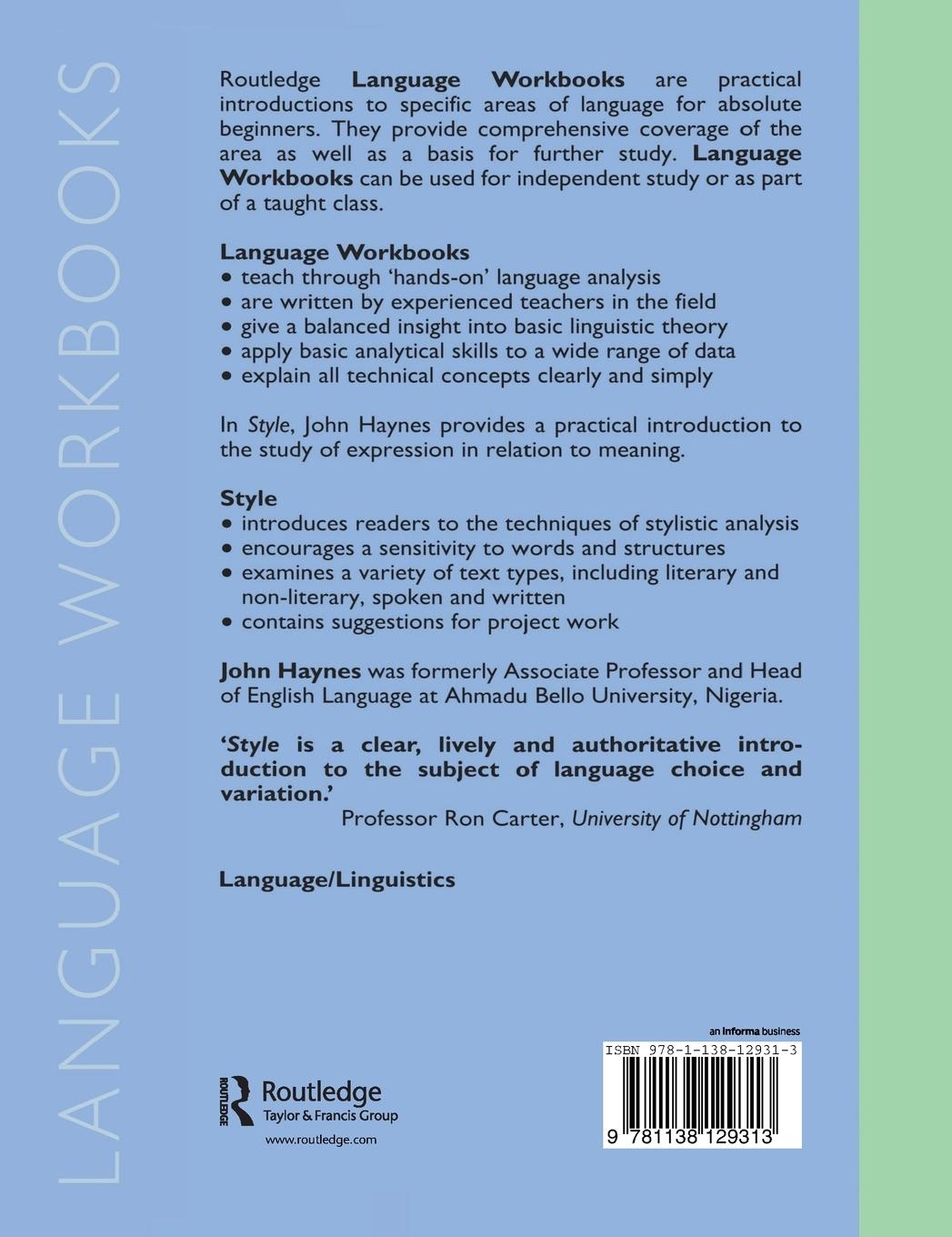 Rückseitencover Style