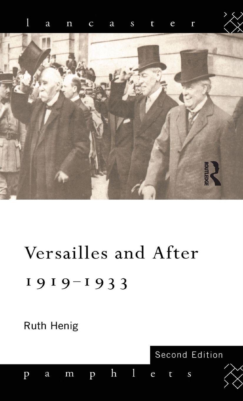 Vorderes Coverbild Versailles and After, 1919-1933