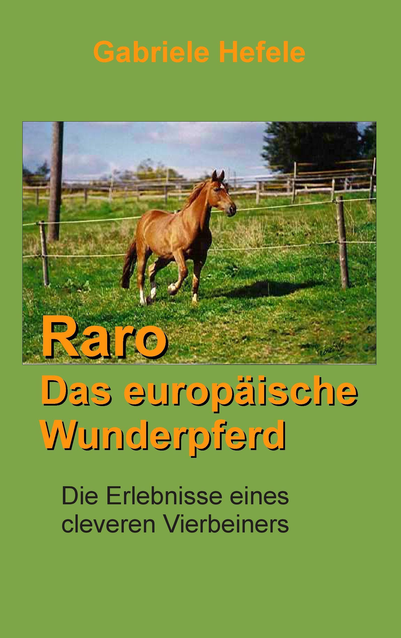 Vorderes Coverbild Raro, das europäische Wunderpferd