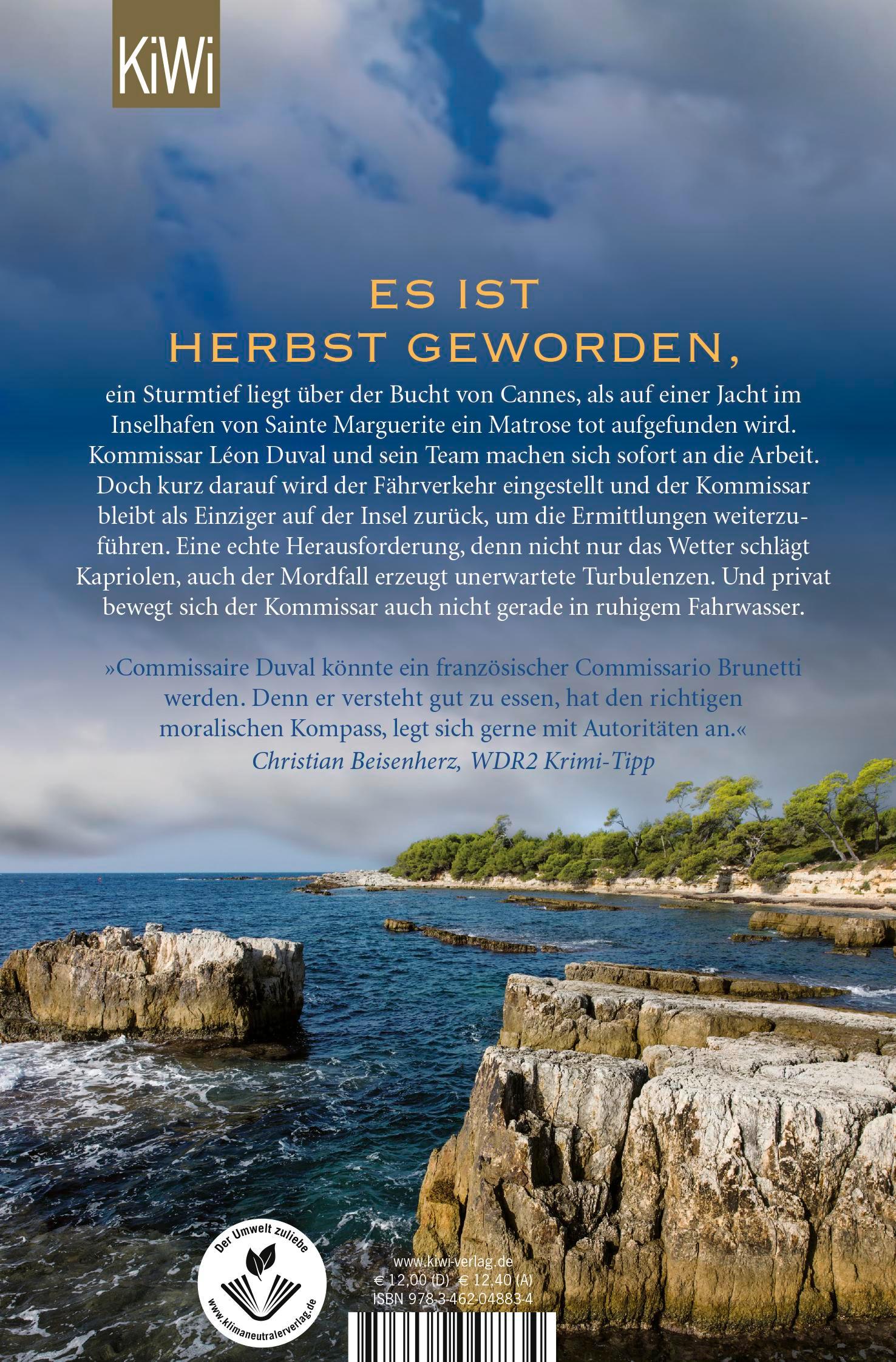 Rückseitencover Stürmische Côte d´Azur