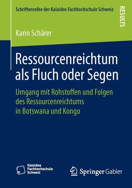 Vorderes Coverbild Ressourcenreichtum als Fluch oder Segen