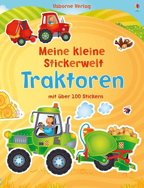 Vorderes Coverbild Mein kleine Stickerwelt: Traktoren