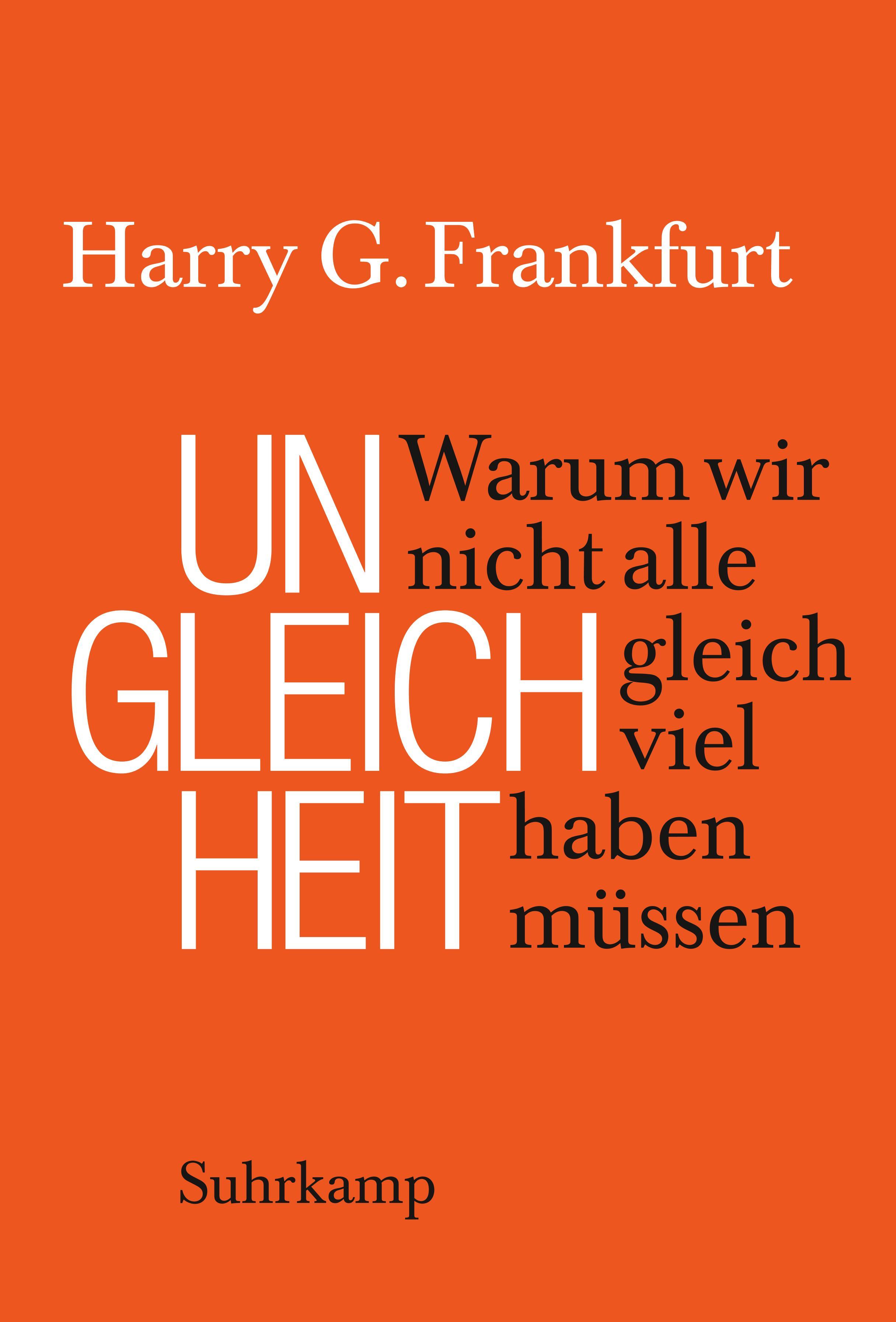 Vorderes Coverbild Ungleichheit