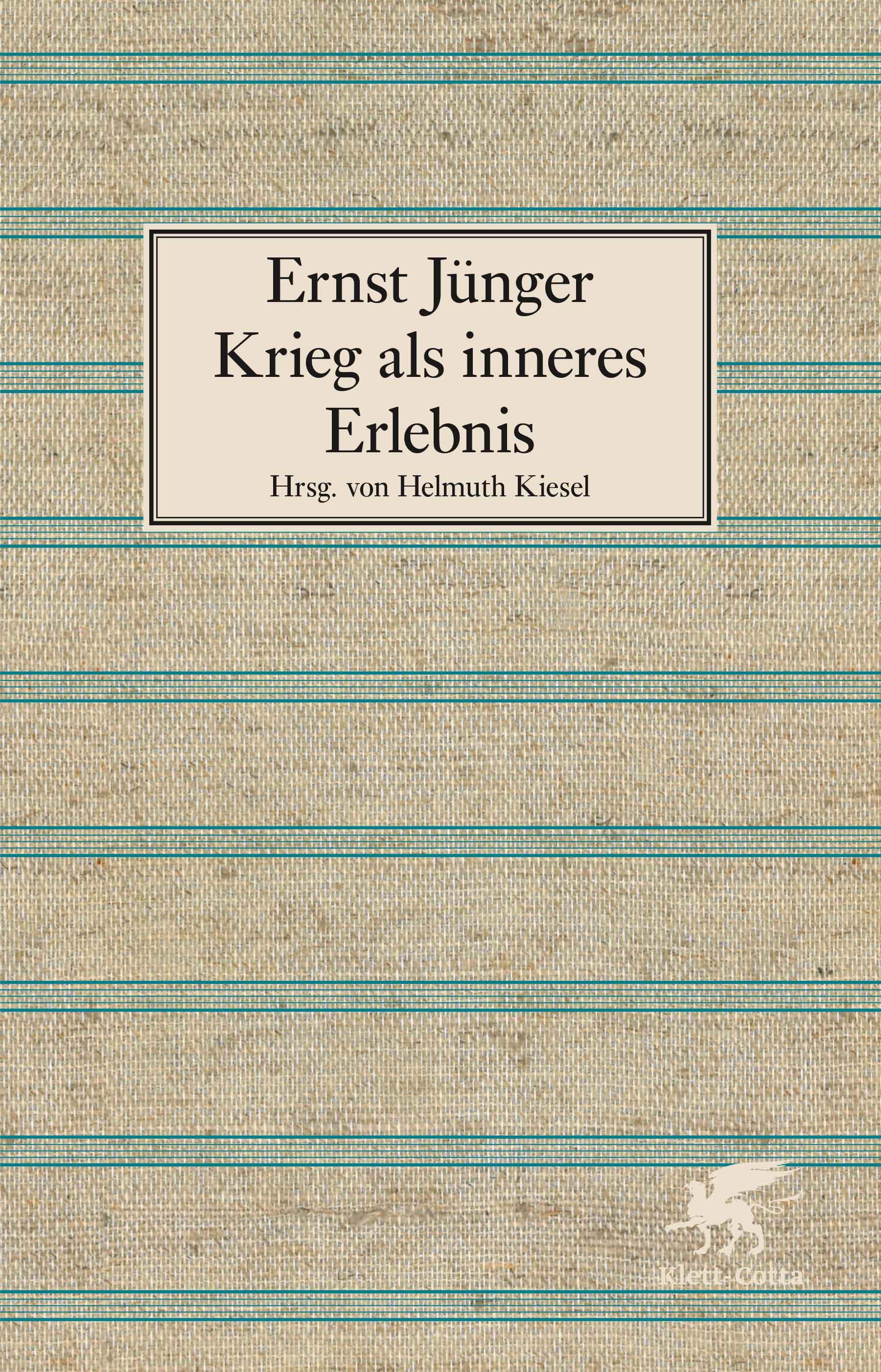 Vorderes Coverbild Krieg als inneres Erlebnis