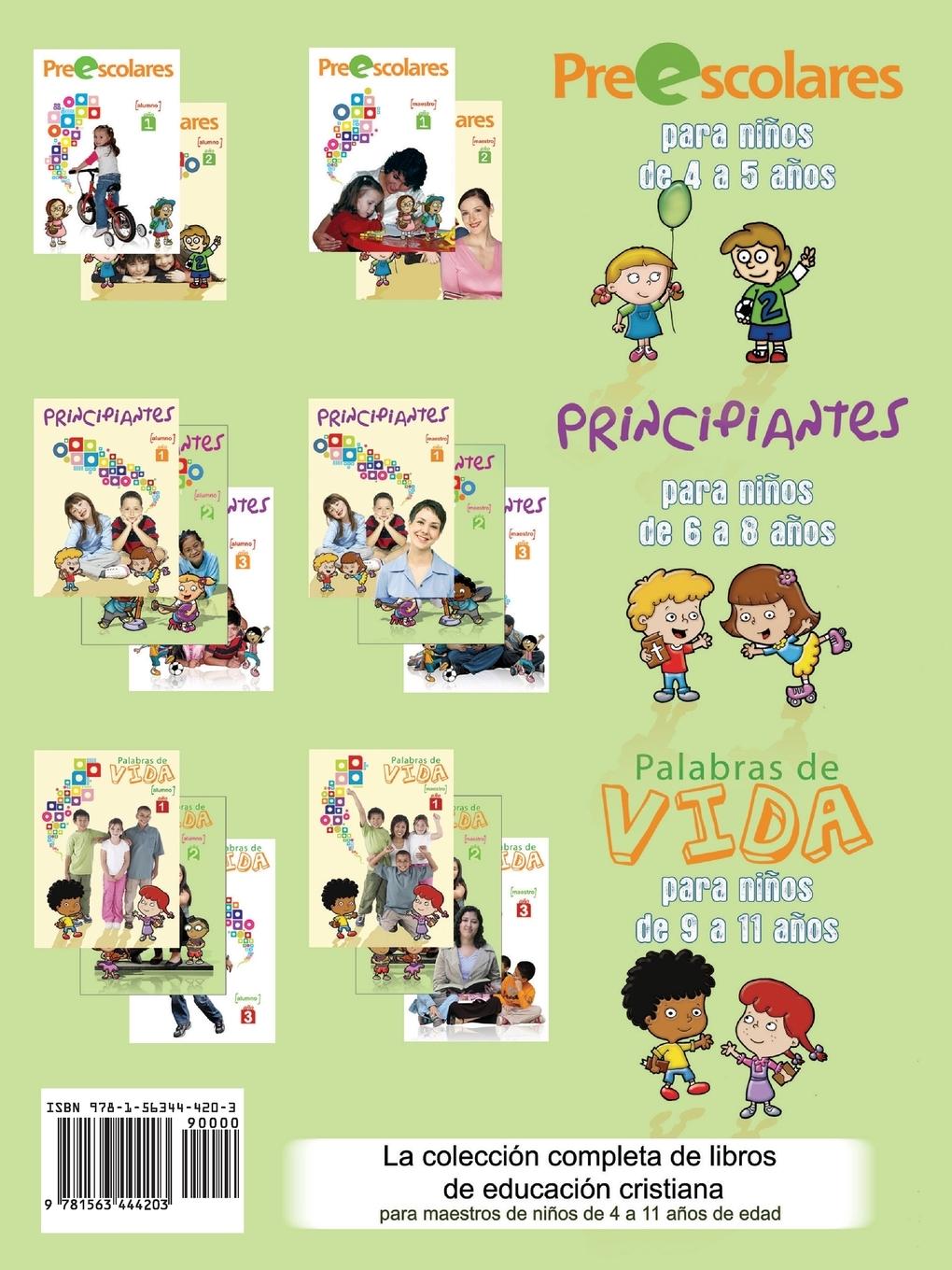 Rückseitencover Palabras de Vida, Año 2, Alumno