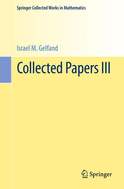 Vorderes Coverbild Collected Papers III