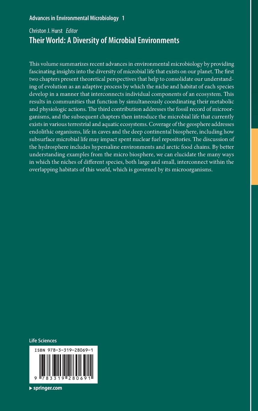 Rückseitencover Their World: A Diversity of Microbial Environments