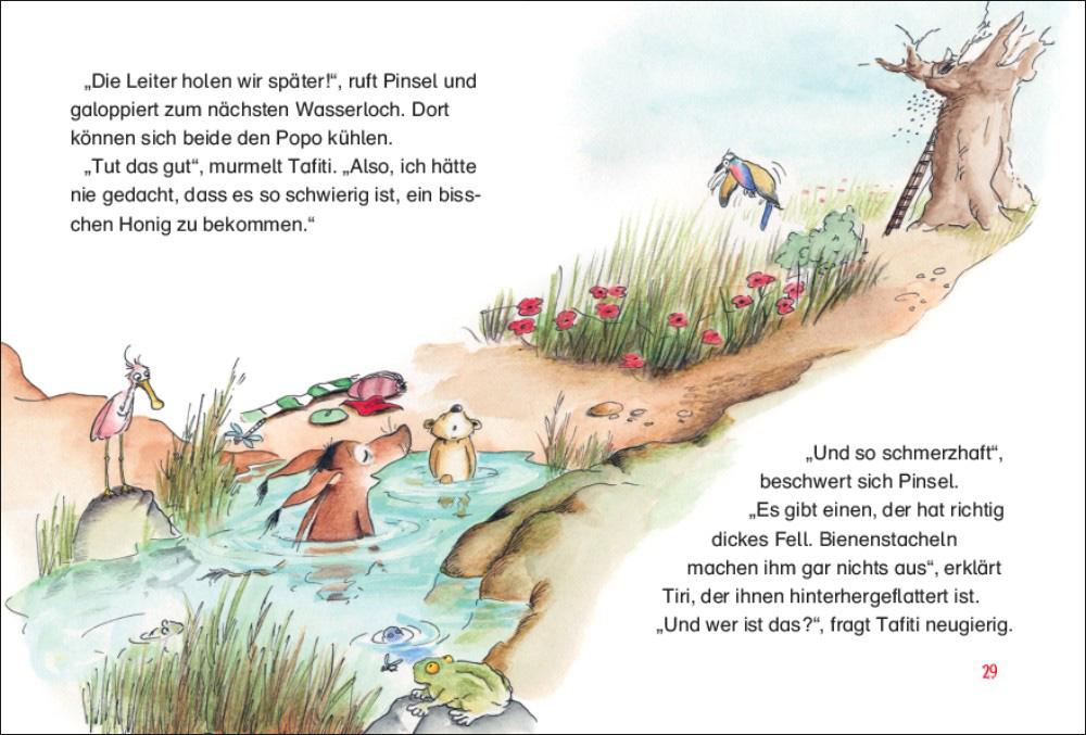 Beispielinhalt (Bild) Tafiti und der Honigfrechdachs