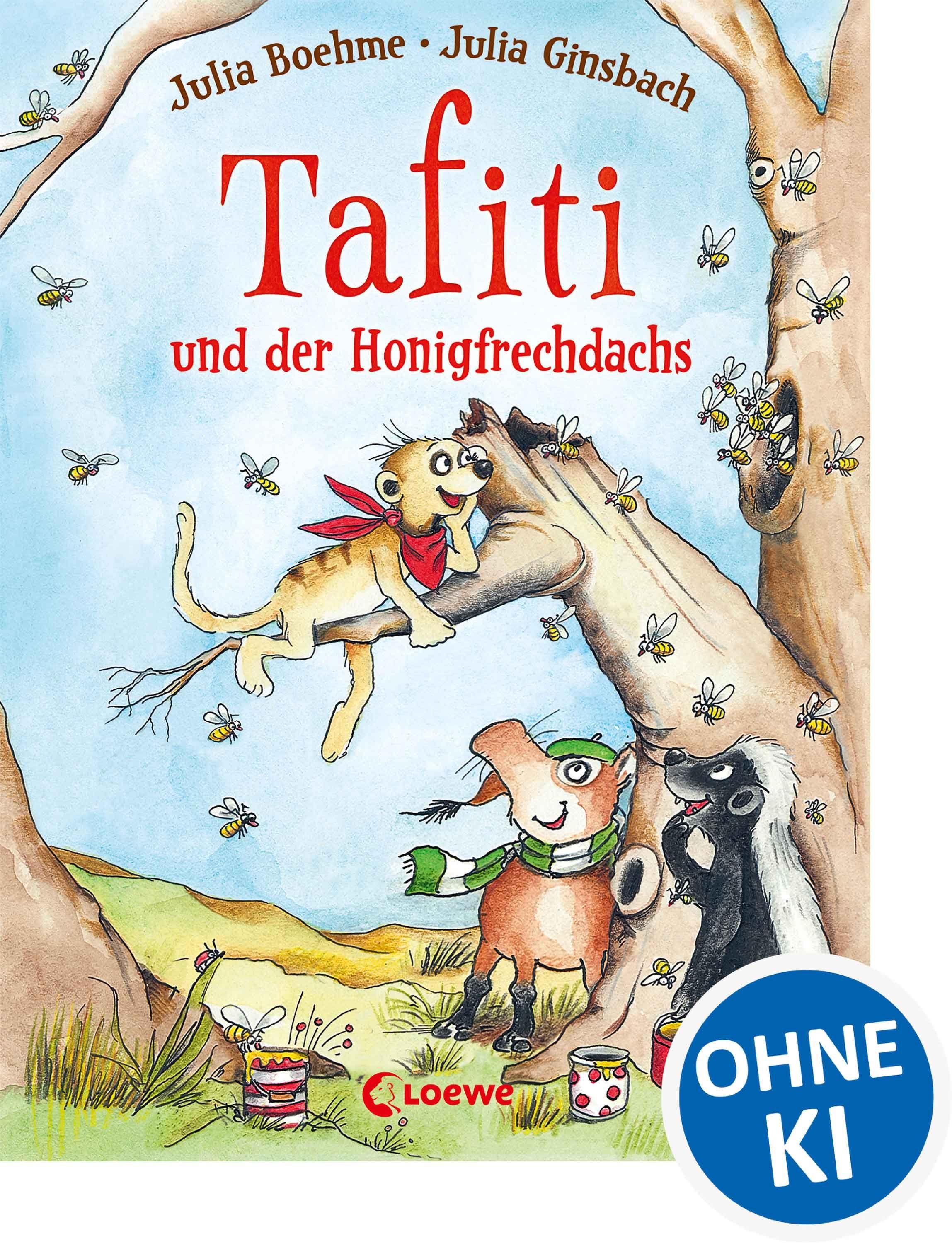 Vorderes Coverbild Tafiti und der Honigfrechdachs