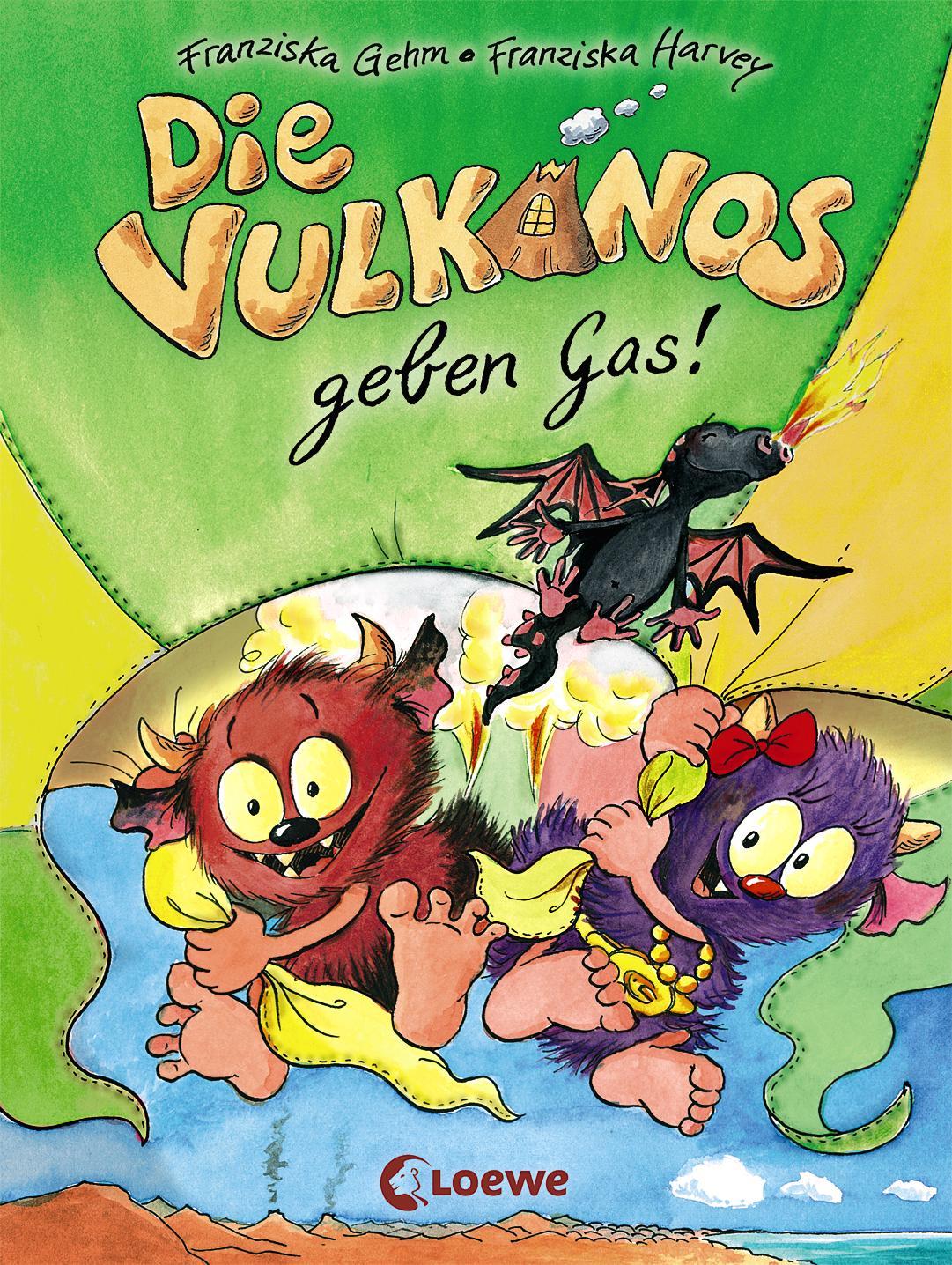 Vorderes Coverbild Die Vulkanos geben Gas!