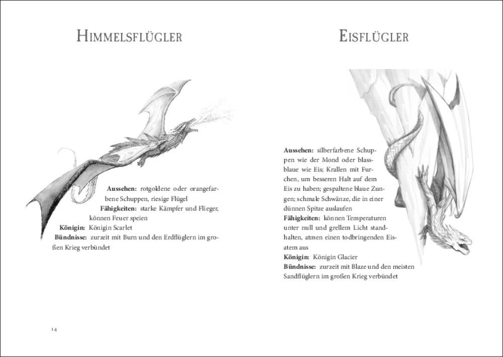 Beispielinhalt (Bild) Wings of Fire - Die Insel der Nachtflügler