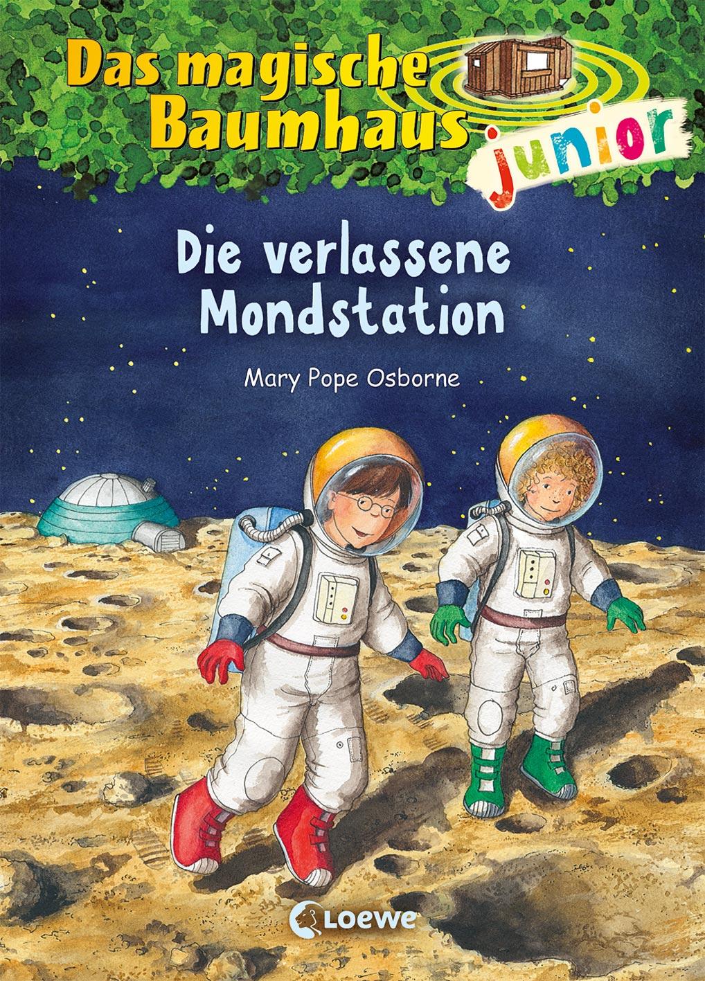 Vorderes Coverbild Das magische Baumhaus junior 08 - Die verlassene Mondstation