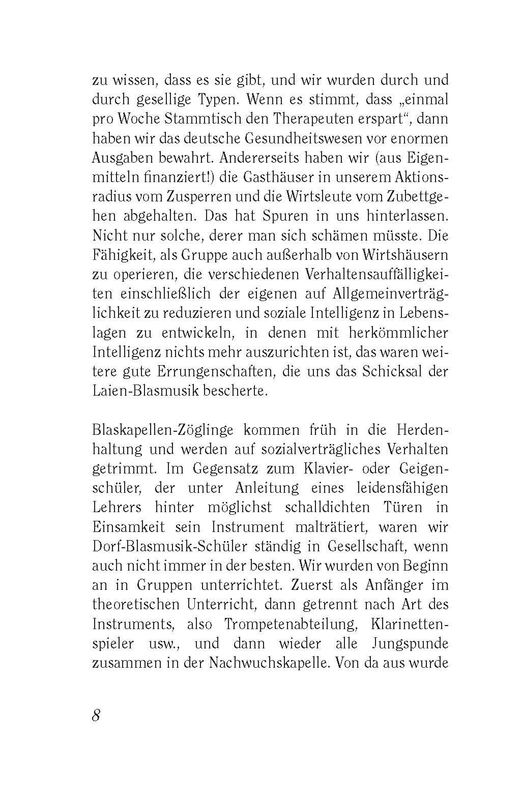 Beispielinhalt (Bild) Tusch eineinhalbmal