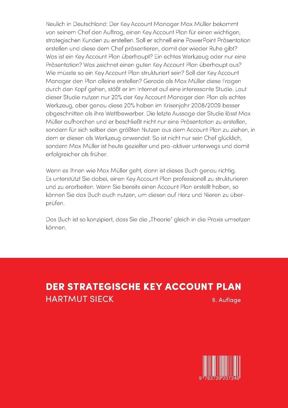 Rückseitencover Der strategische Key Account Plan