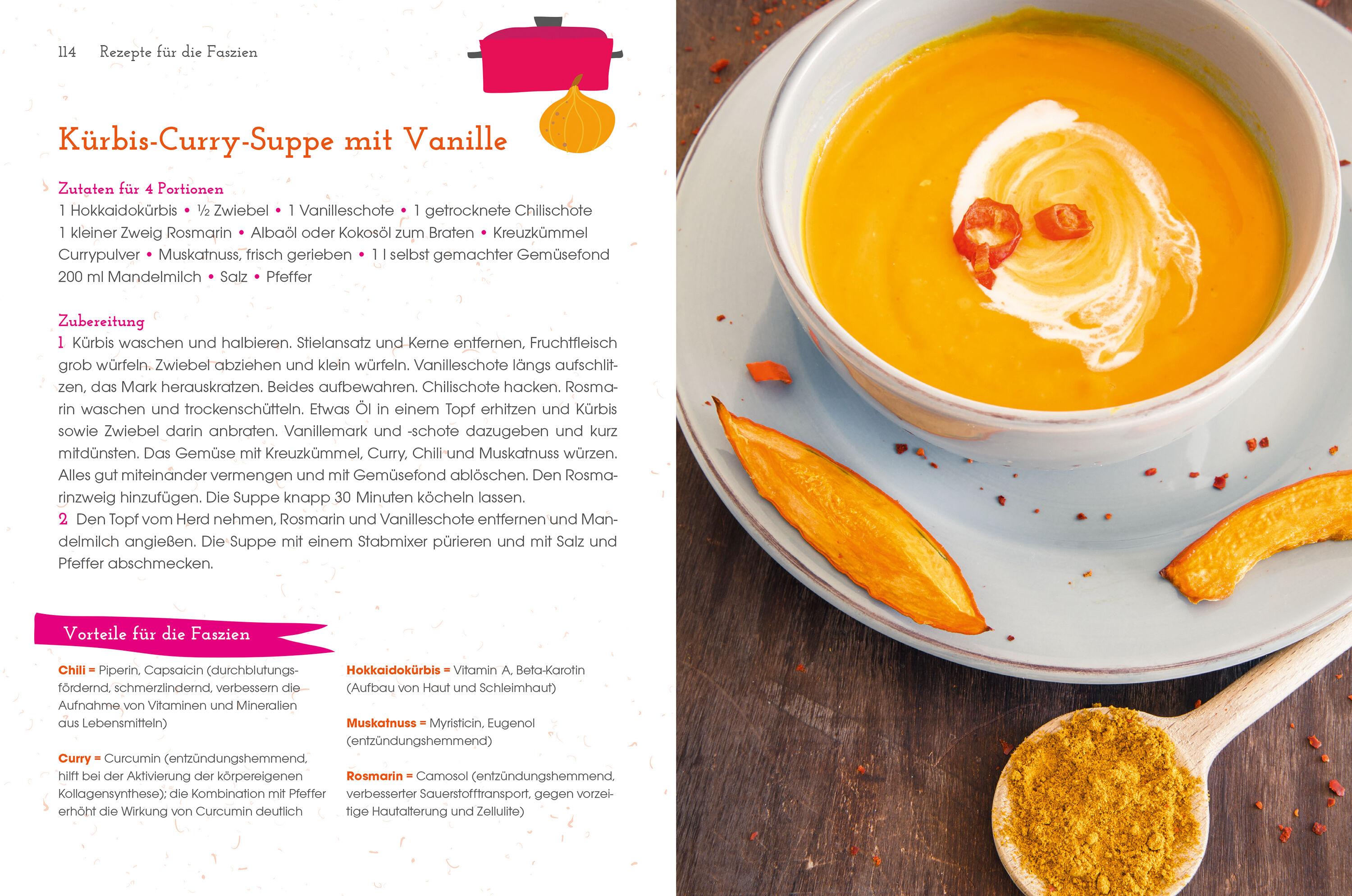 Beispielinhalt (Bild) Richtig essen für die Faszien