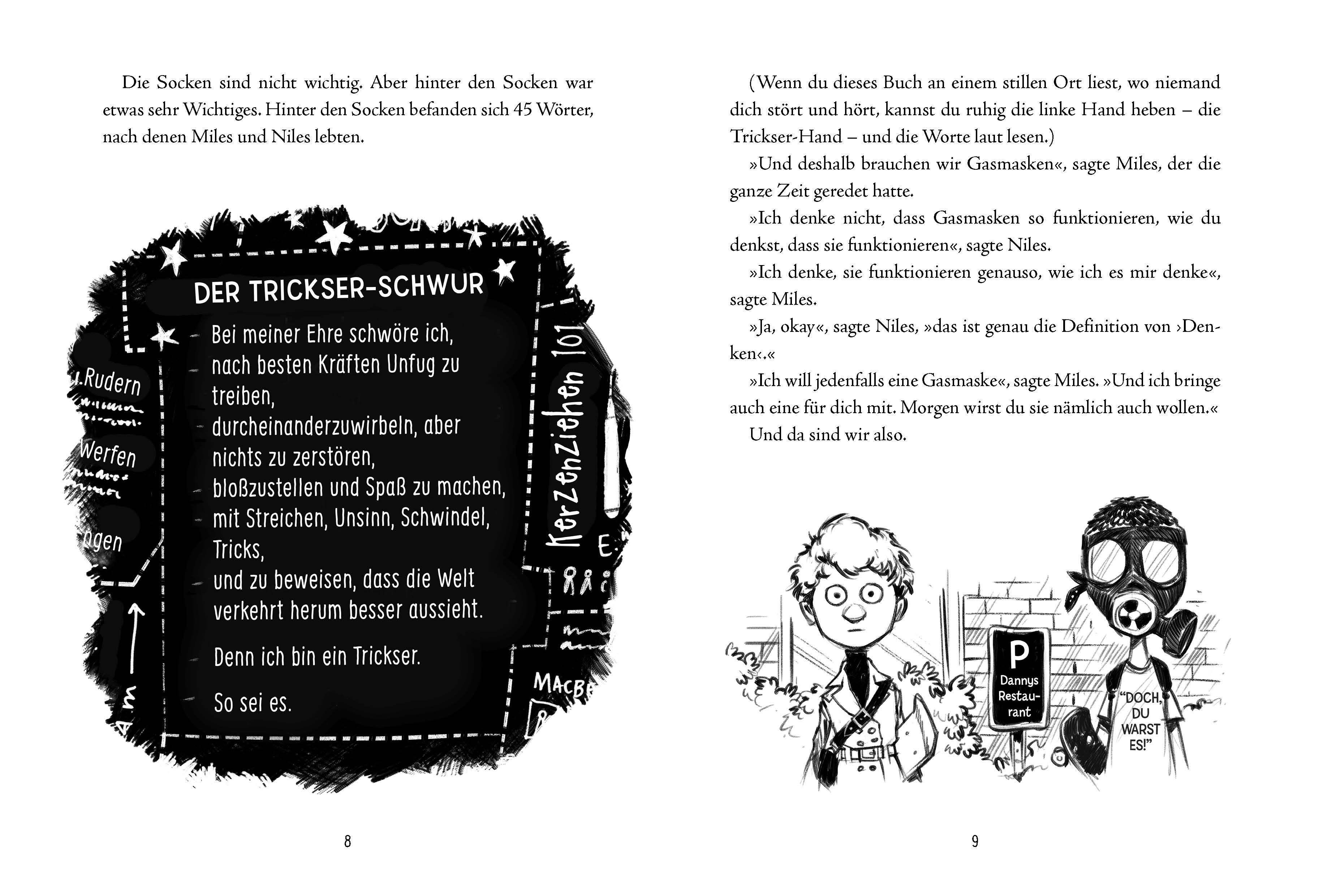 Beispielinhalt (Bild) Miles & Niles - Schlimmer geht immer