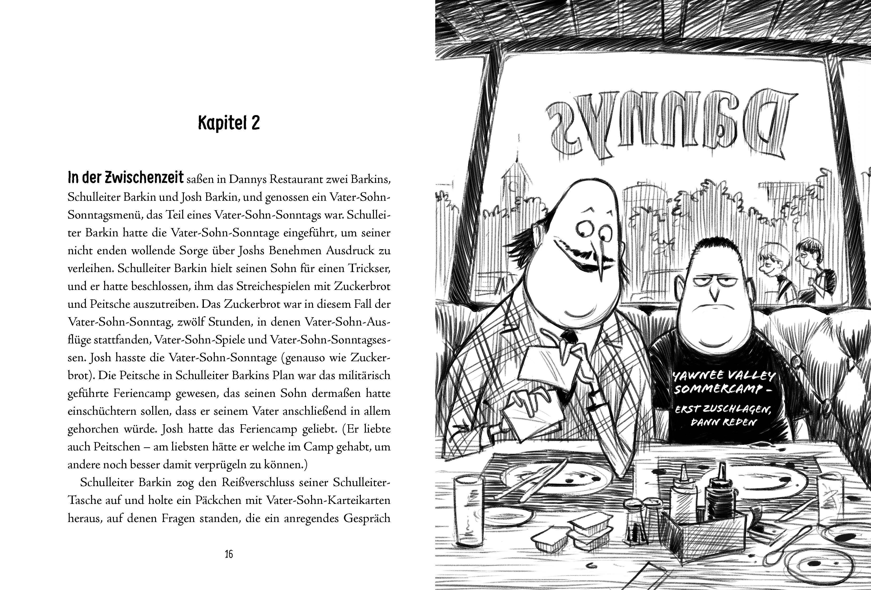 Beispielinhalt (Bild) Miles & Niles - Schlimmer geht immer