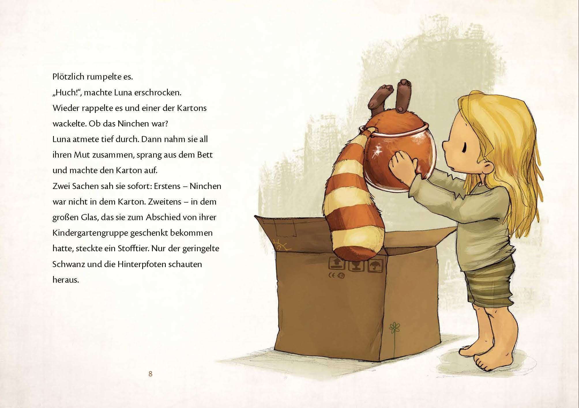 Beispielinhalt (Bild) Luna und der Katzenbär