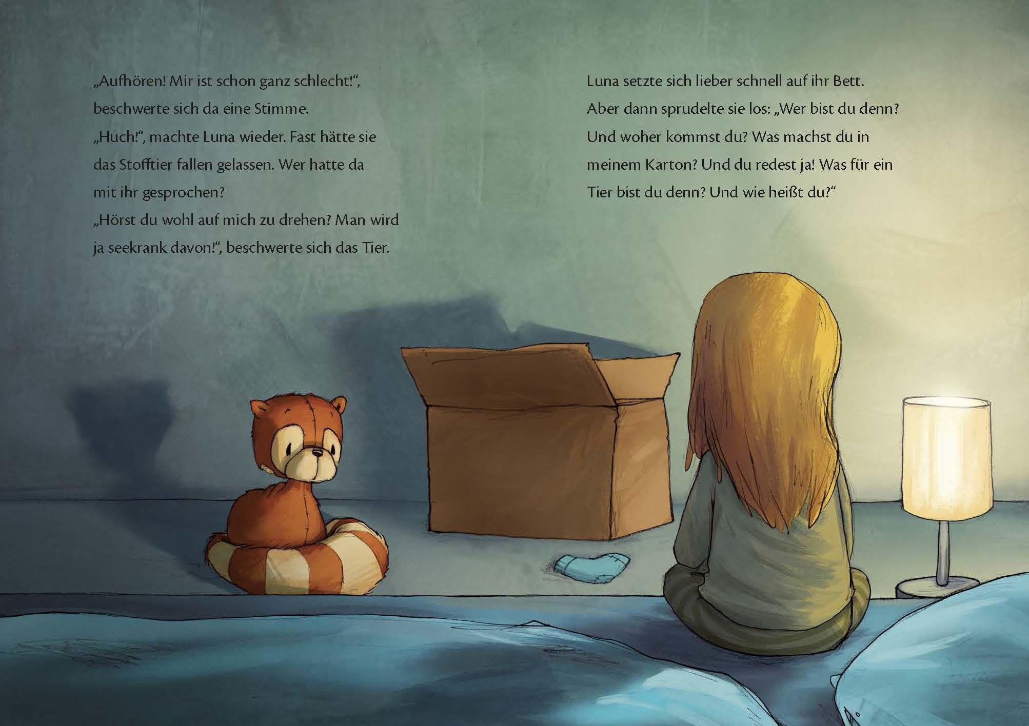 Beispielinhalt (Bild) Luna und der Katzenbär
