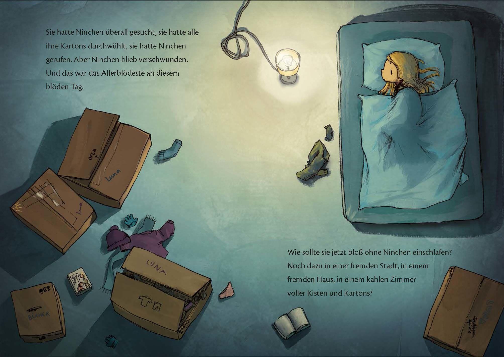 Beispielinhalt (Bild) Luna und der Katzenbär