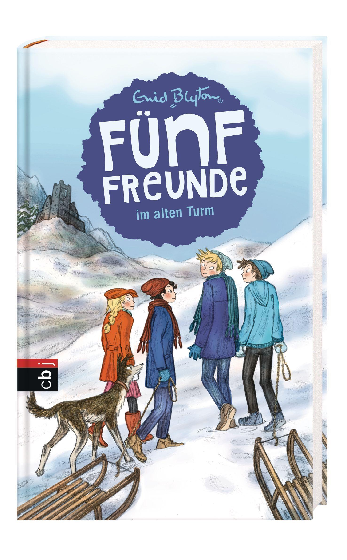 Beispielinhalt (Bild) Fünf Freunde im alten Turm