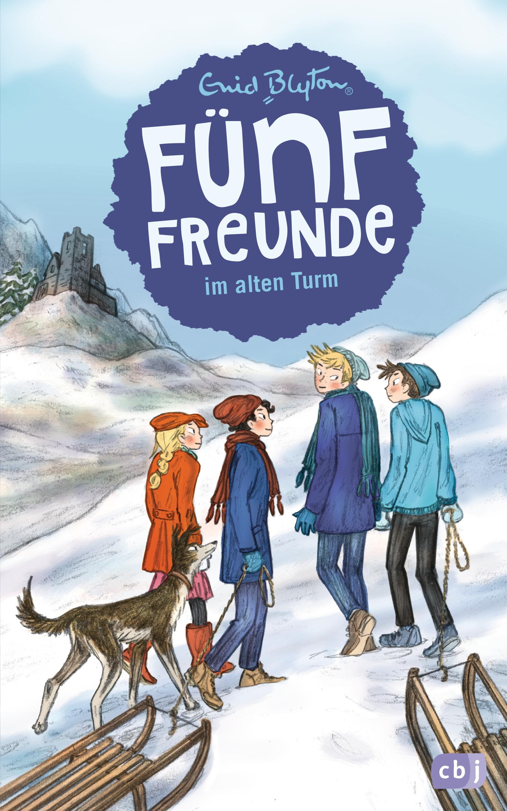 Vorderes Coverbild Fünf Freunde im alten Turm