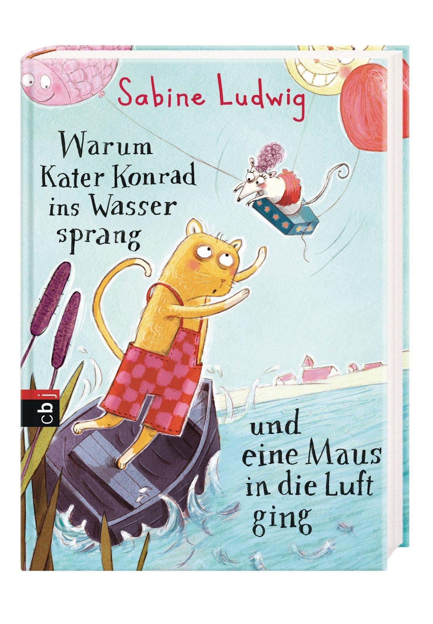 Beispielinhalt (Bild) Warum Kater Konrad ins Wasser sprang und eine Maus in die Luft ging