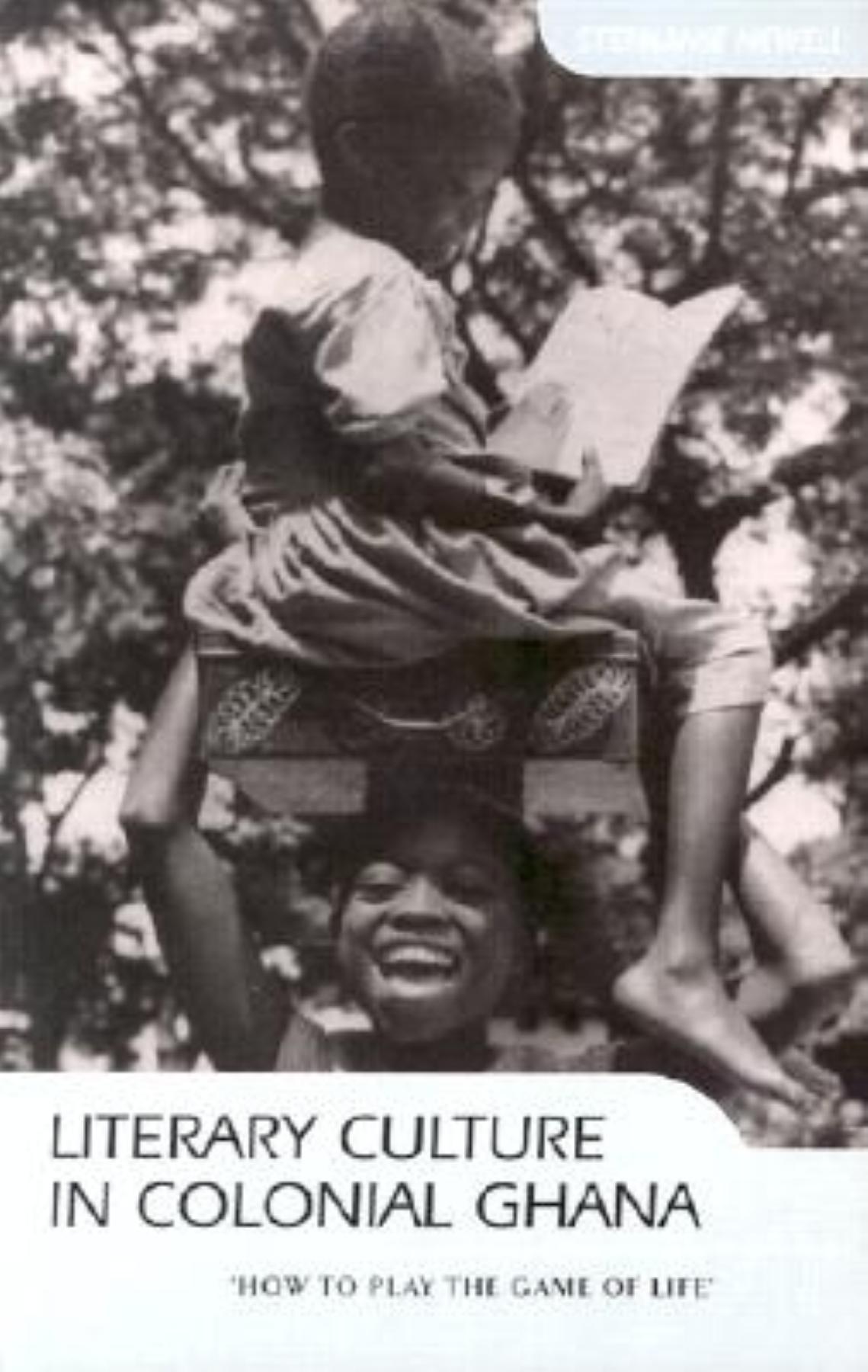 Vorderes Coverbild Literary Culture in Colonial Ghana