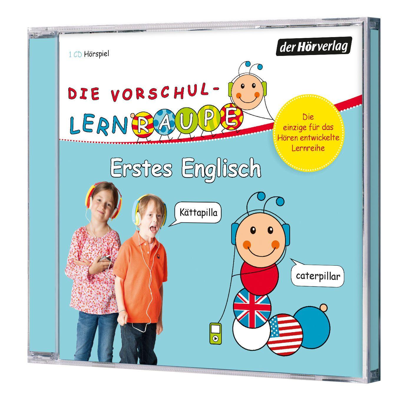 Beispielinhalt (Bild) Die Vorschul-Lernraupe: Erstes Englisch
