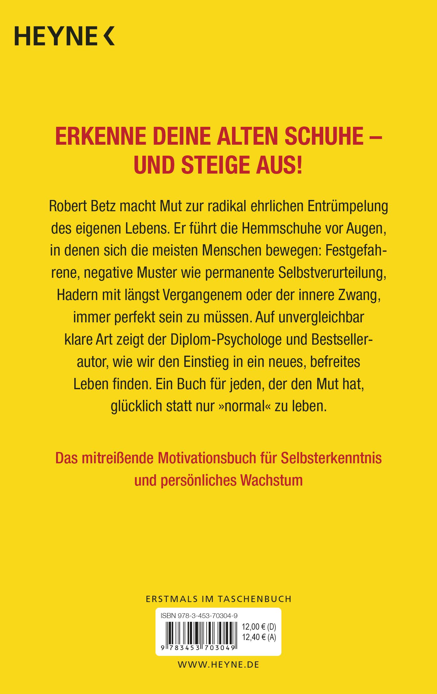 Beispielinhalt (Bild) Raus aus den alten Schuhen!