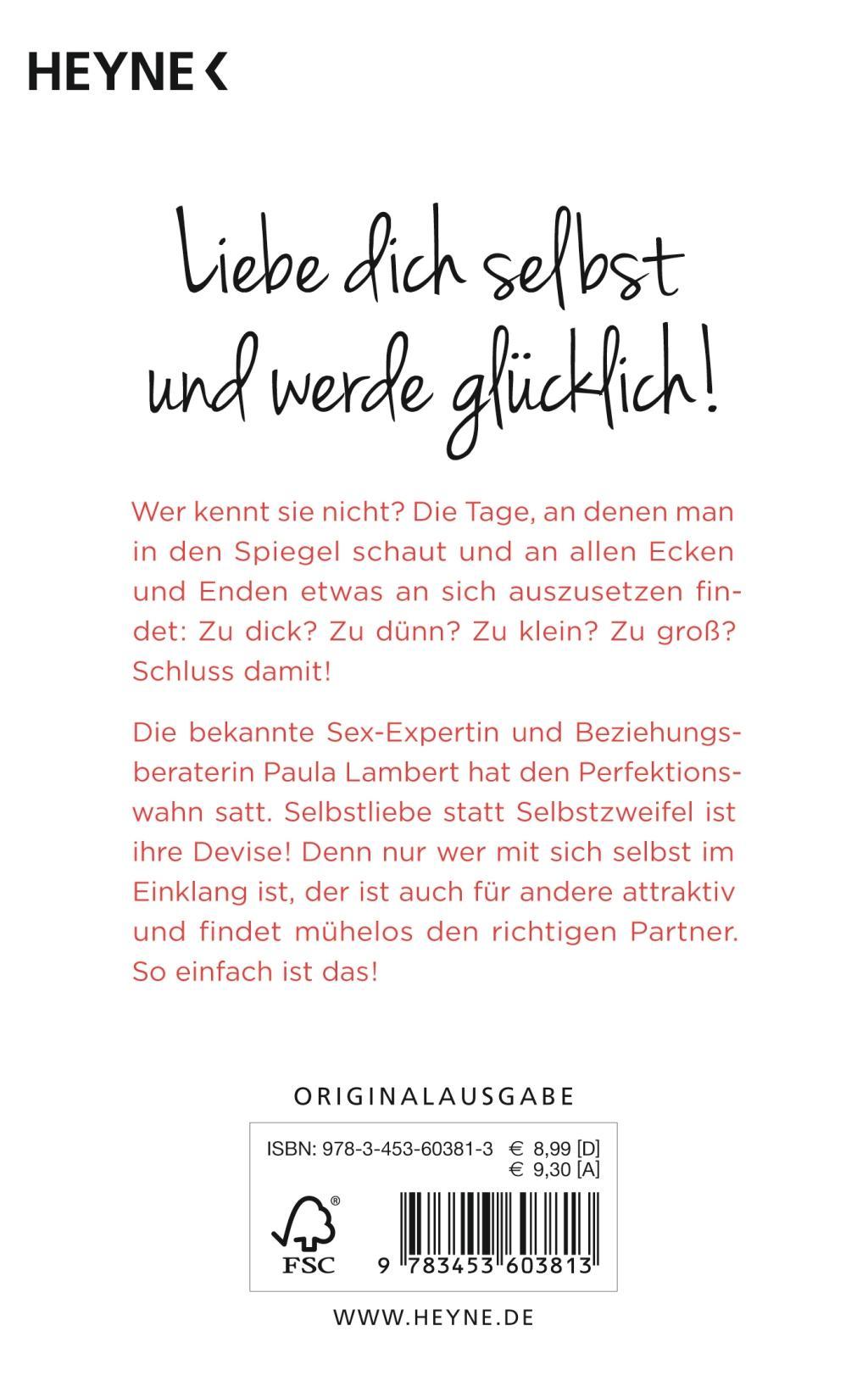 Beispielinhalt (Bild) Finde dich gut, sonst findet dich keiner