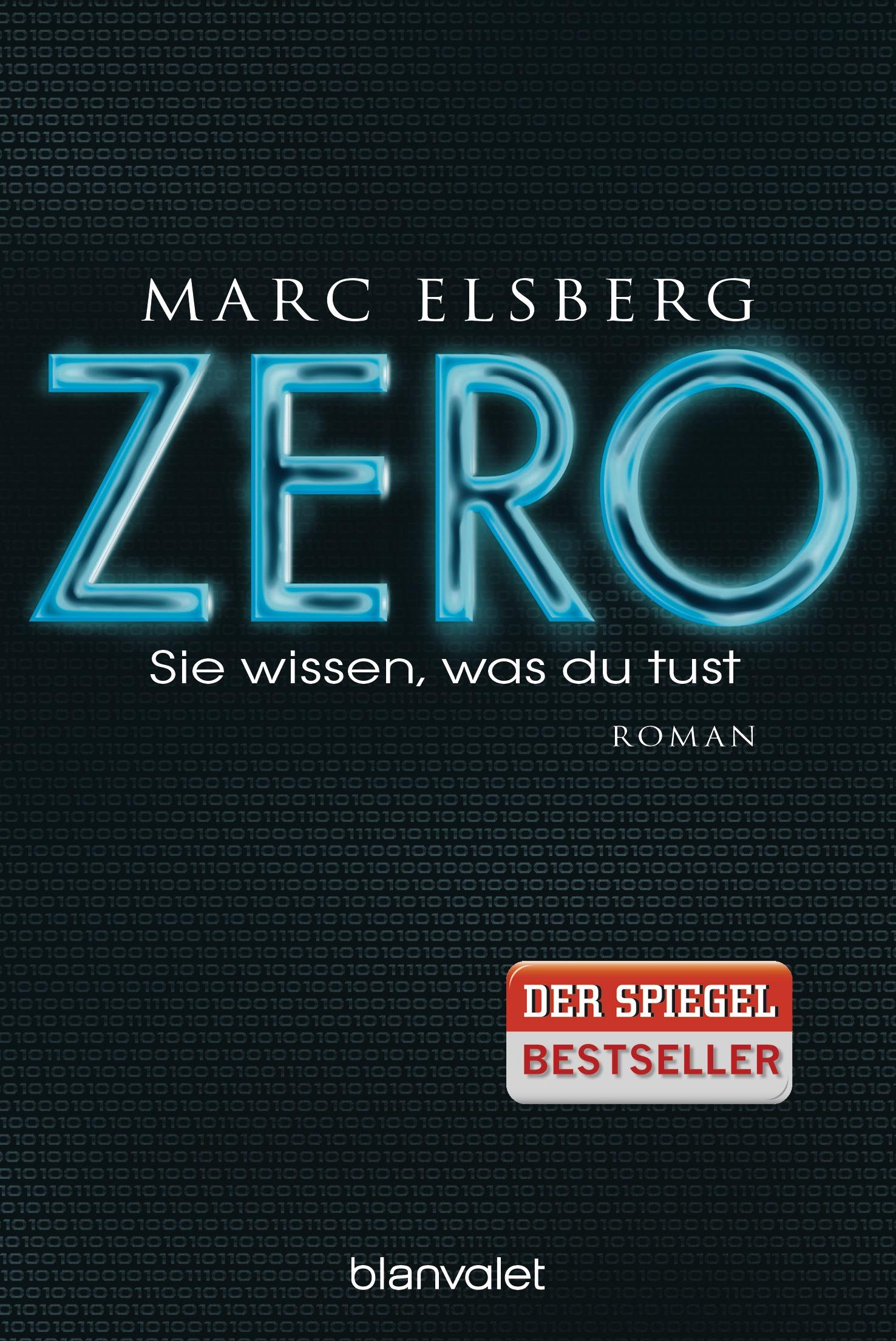 Vorderes Coverbild ZERO - Sie wissen, was du tust