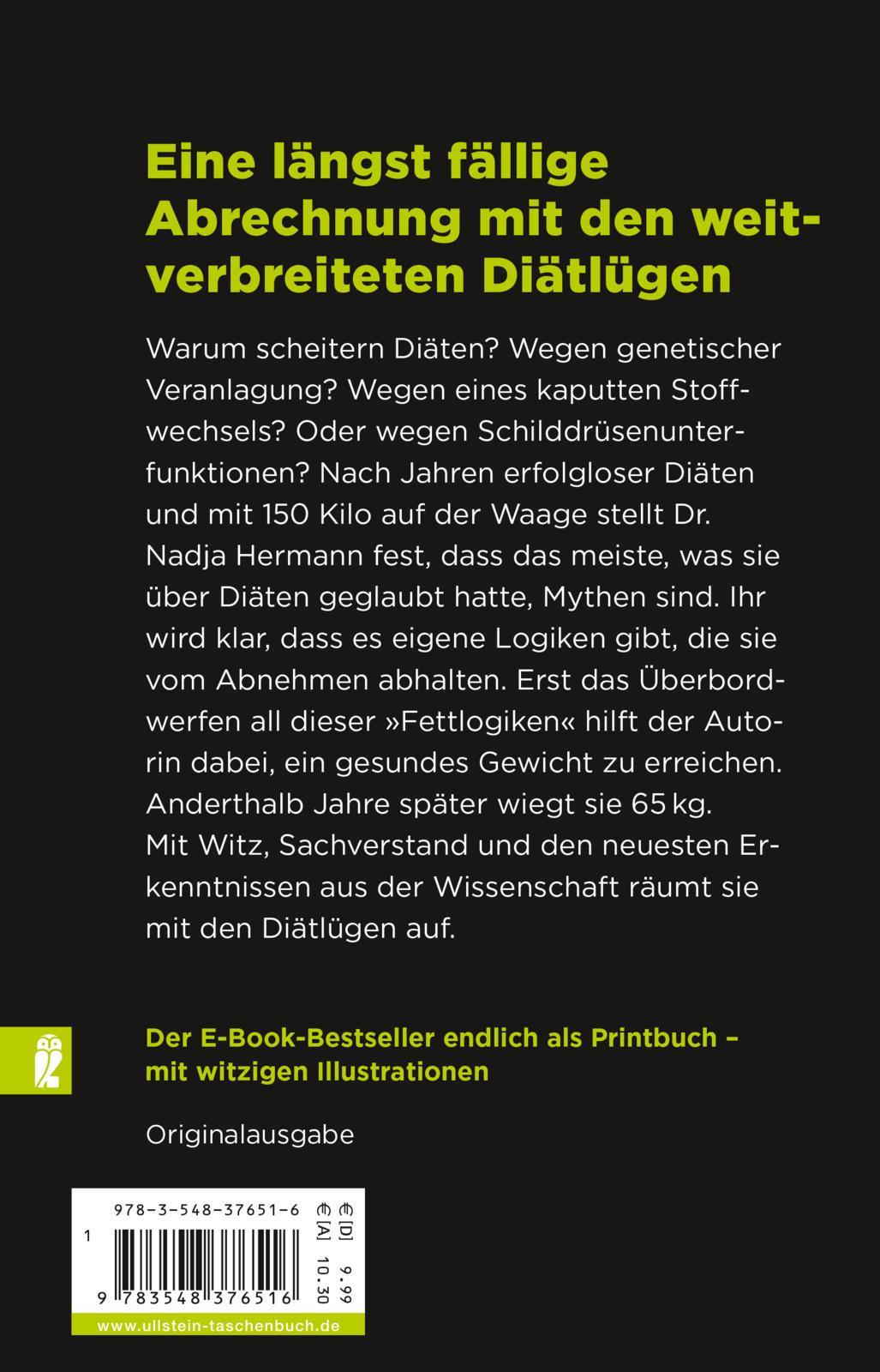 Rückseitencover Fettlogik überwinden