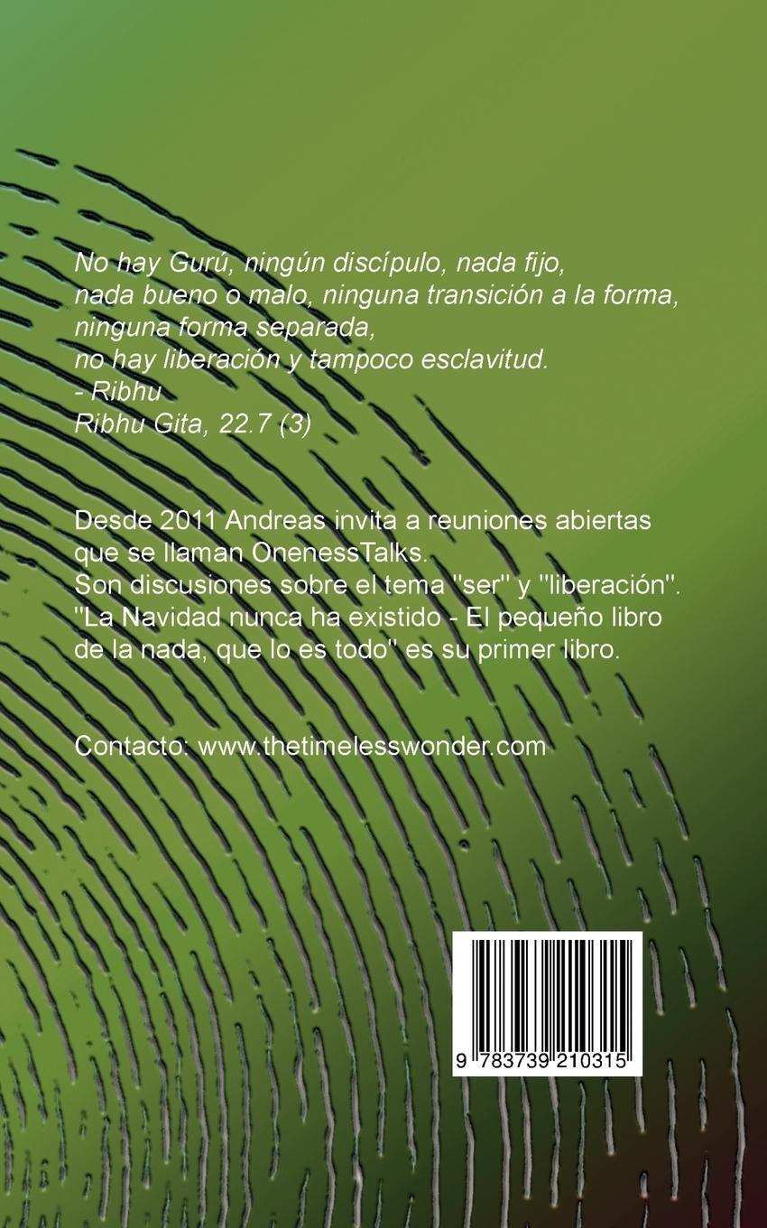 Rückseitencover La Navidad nunca ha existido