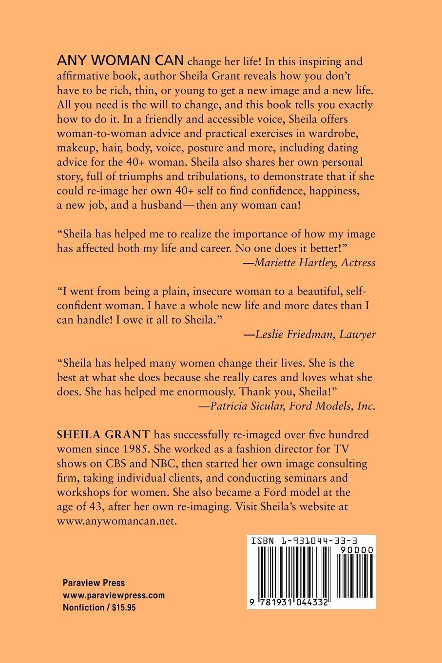 Rückseitencover Any Woman Can!