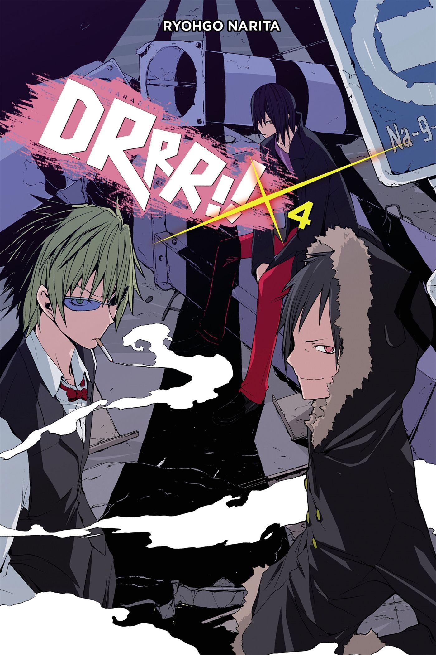 Vorderes Coverbild Durarara!!, Vol. 4 (Light Novel)