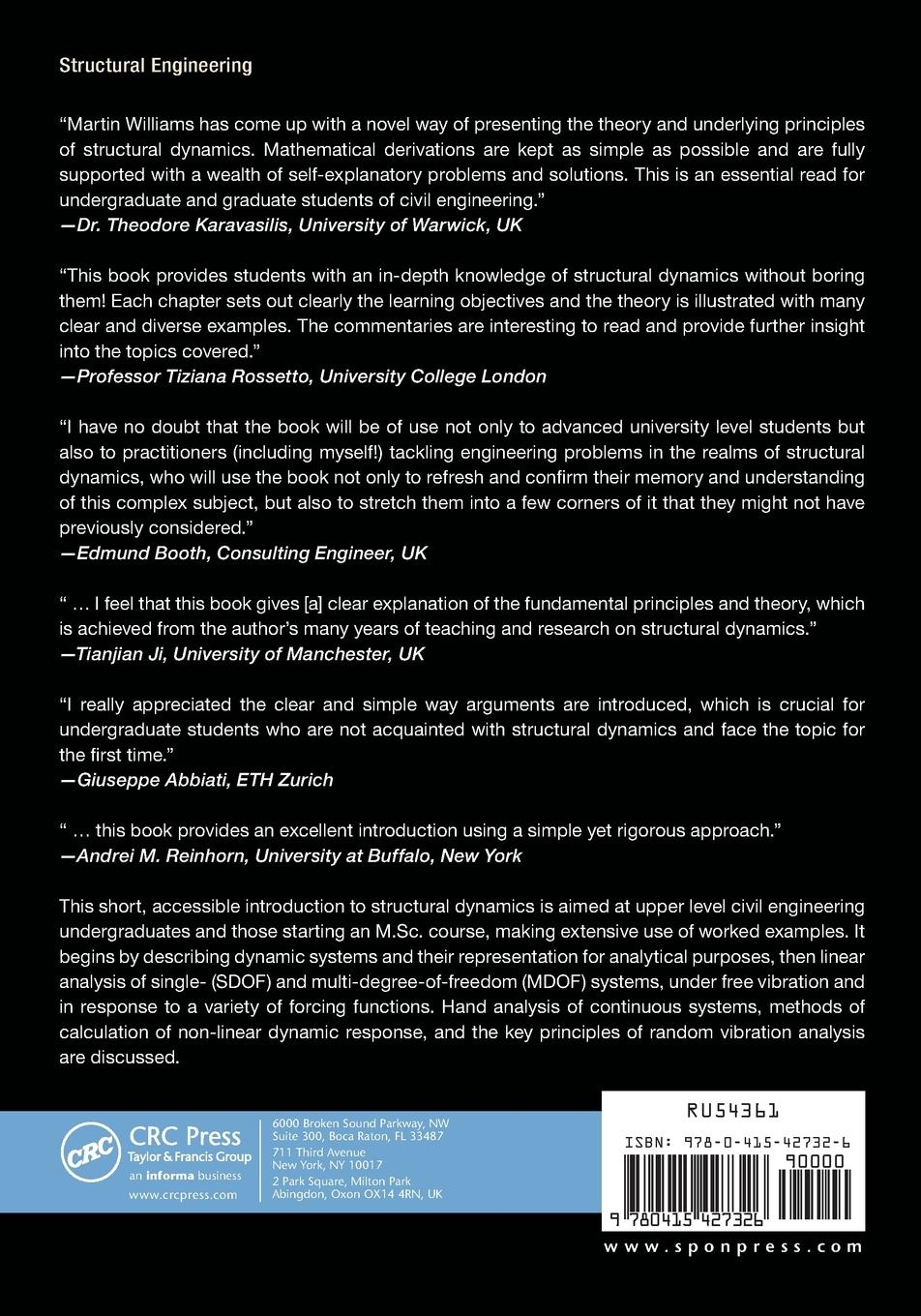 Rückseitencover Structural Dynamics