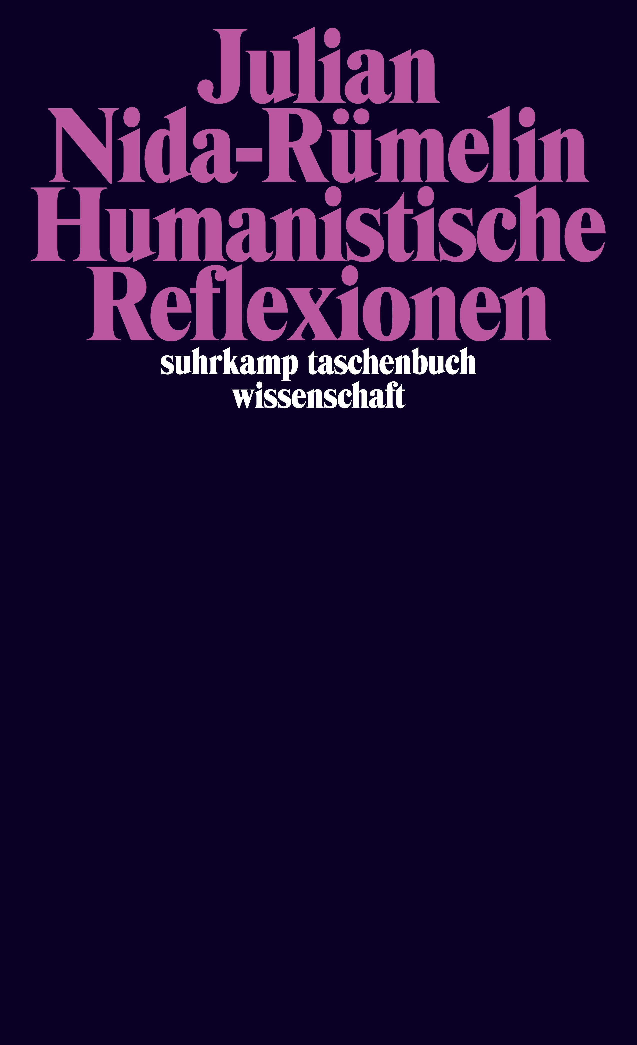 Vorderes Coverbild Humanistische Reflexionen