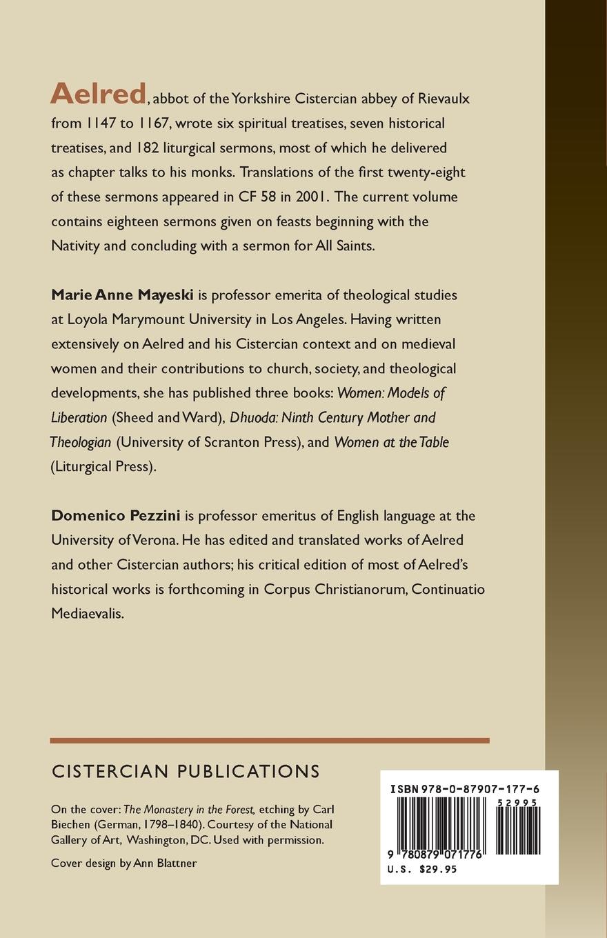 Rückseitencover The Liturgical Sermons