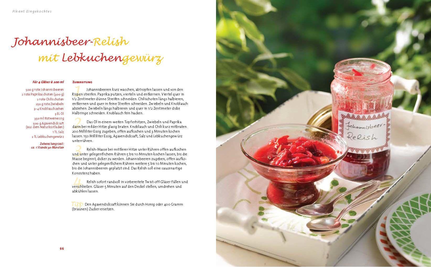 Beispielinhalt (Bild) Marmeladen & mehr
