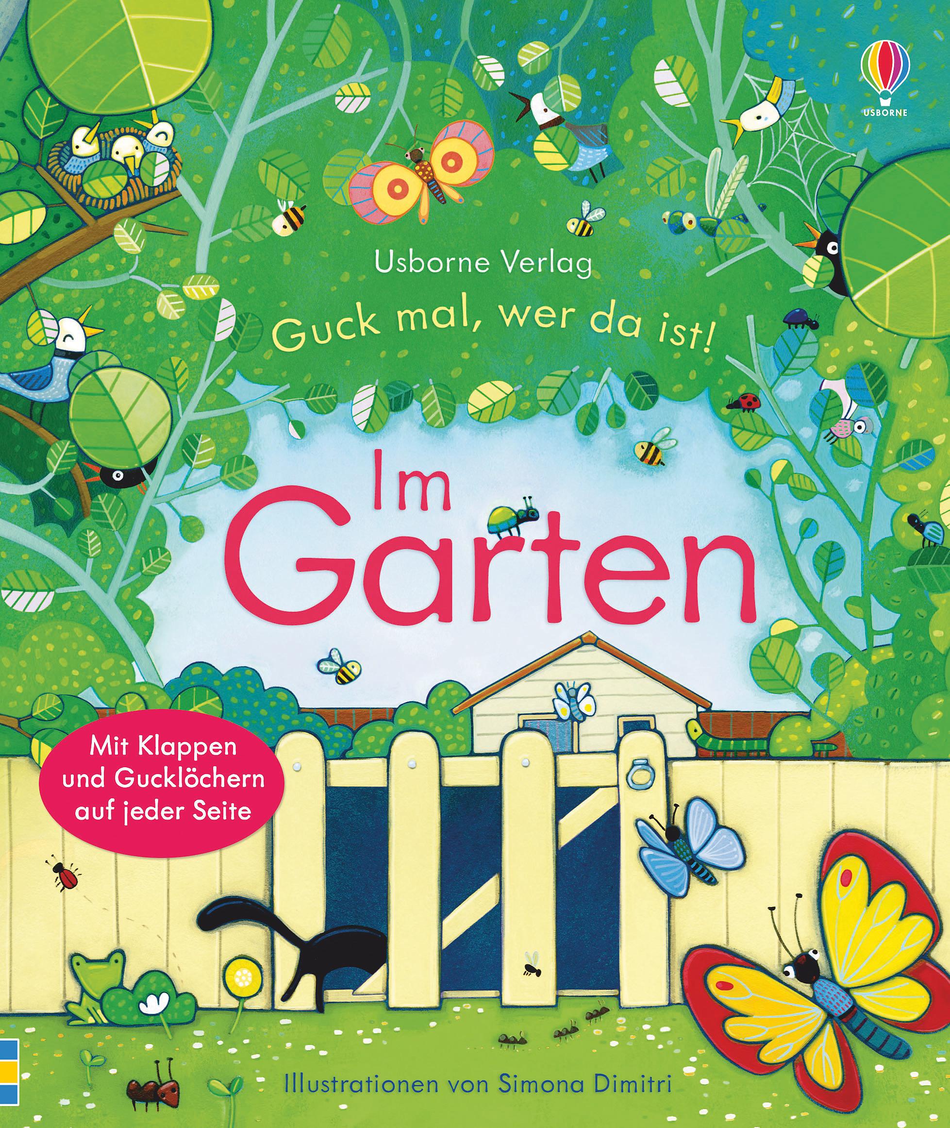 Vorderes Coverbild Guck mal, wer da ist! Im Garten