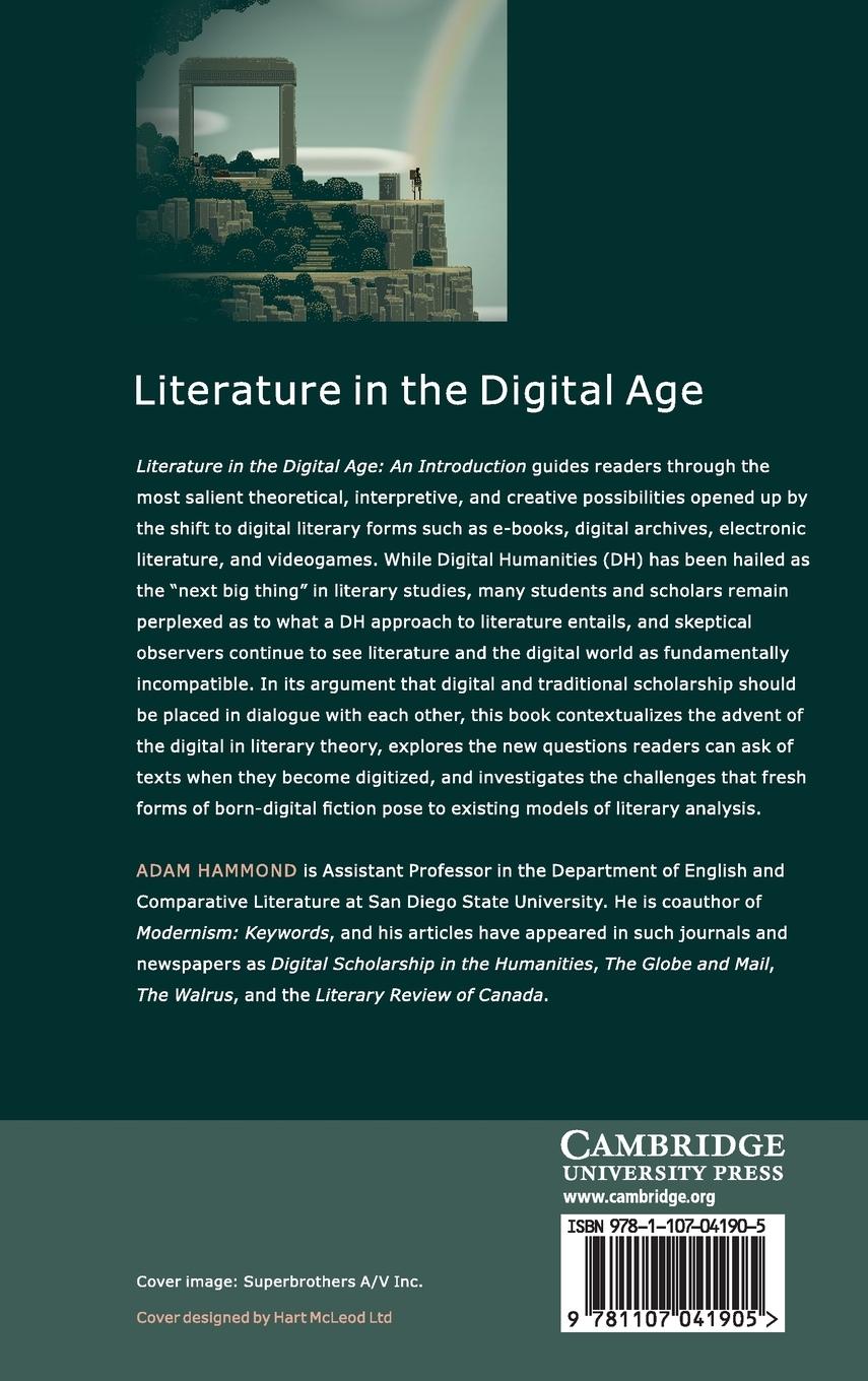 Rückseitencover Literature in the Digital Age