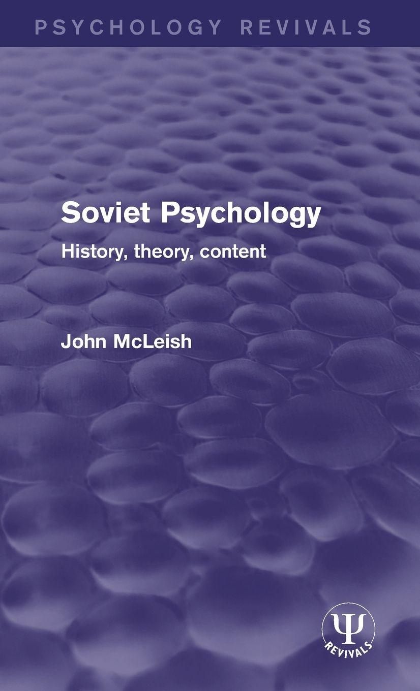 Vorderes Coverbild Soviet Psychology