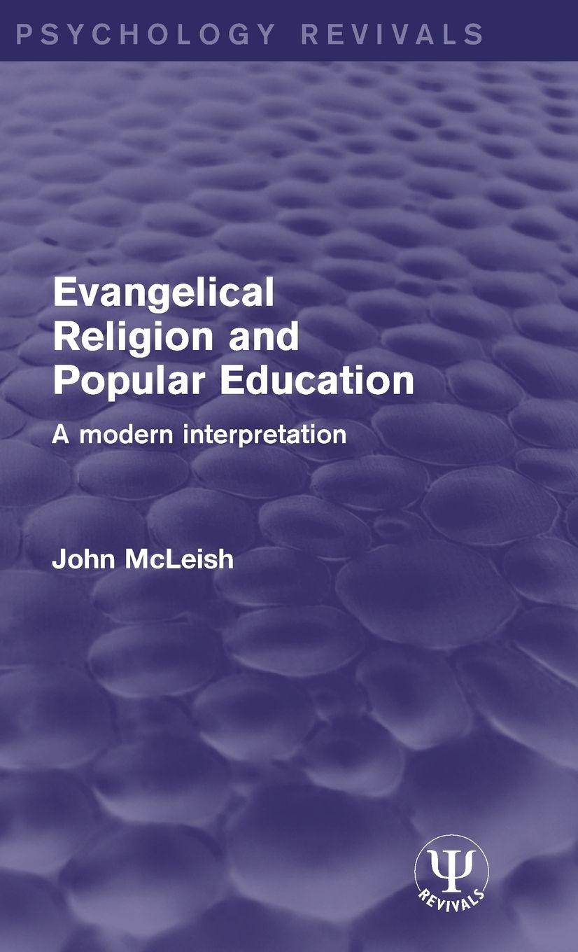Vorderes Coverbild Evangelical Religion and Popular Education