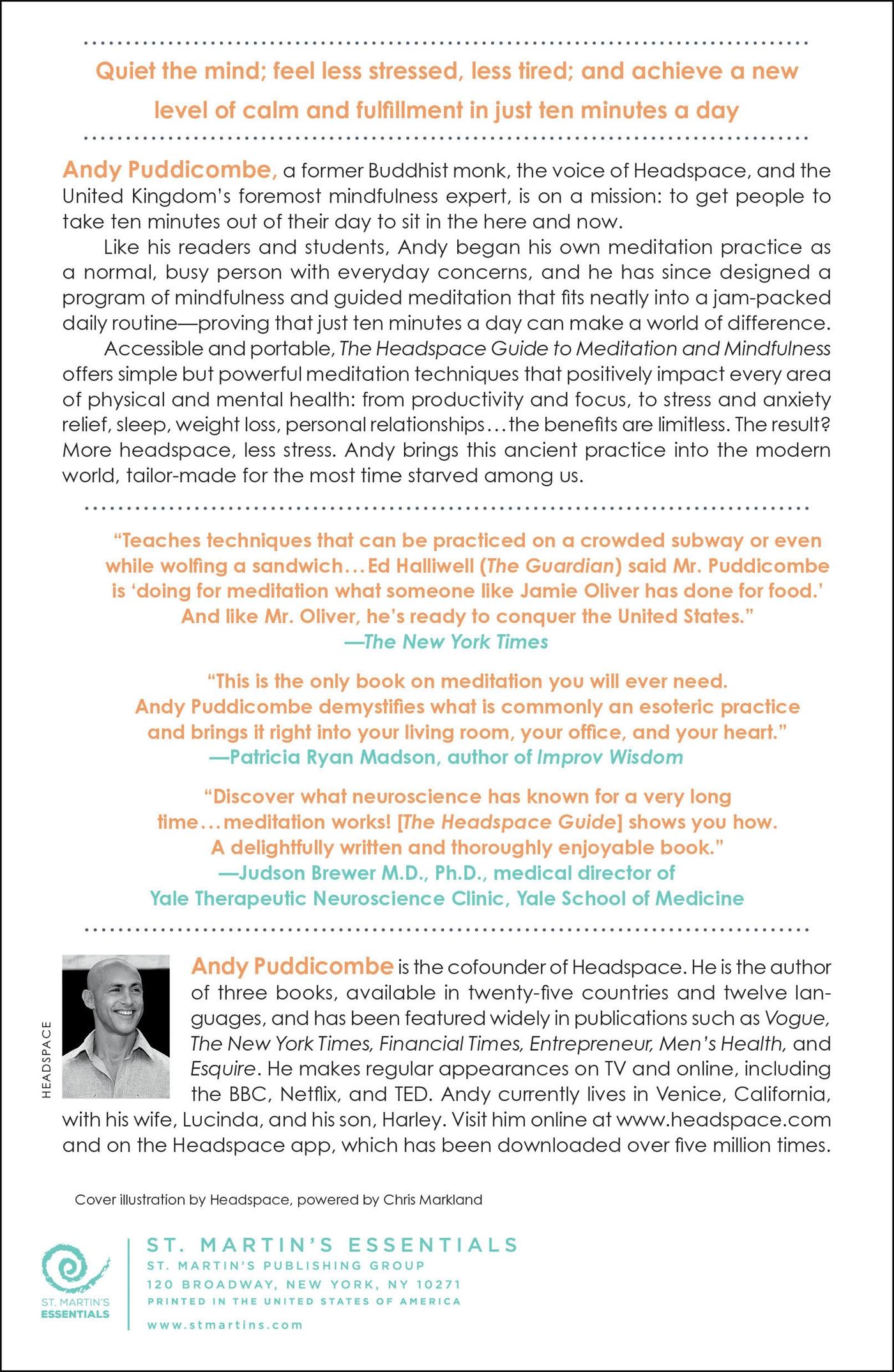 Rückseitencover The Headspace Guide to Meditation and Mindfulness
