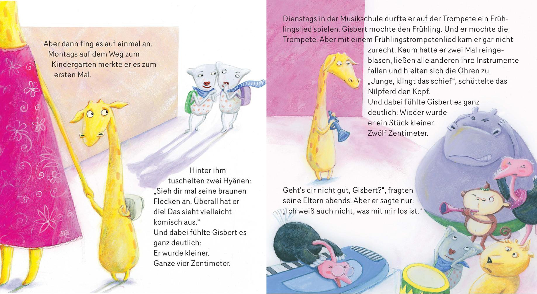 Beispielinhalt (Bild) Was ist bloß mit Gisbert los?