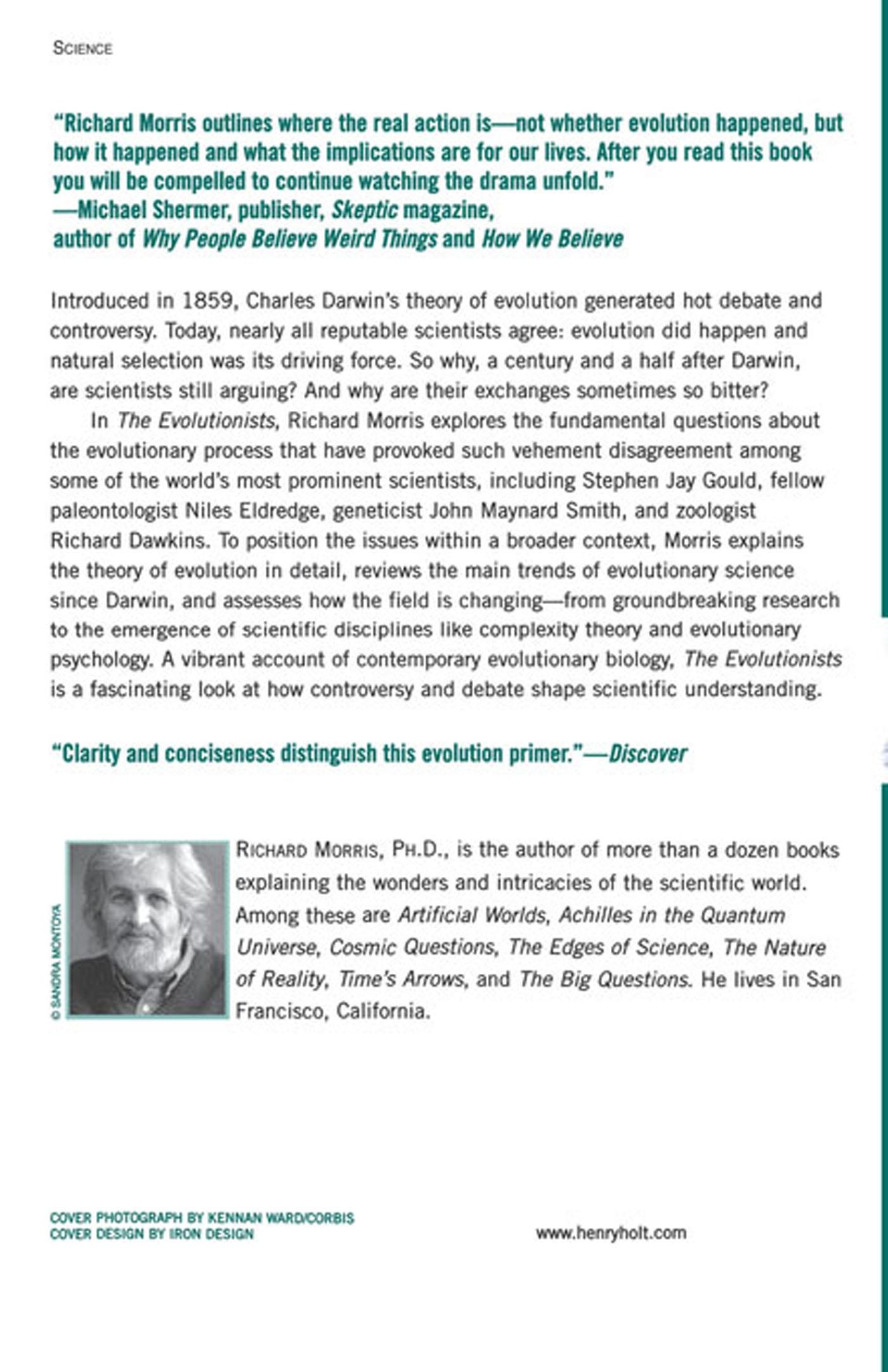 Rückseitencover Evolutionists