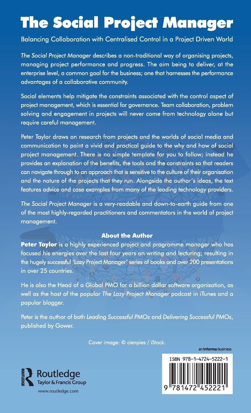 Rückseitencover The Social Project Manager