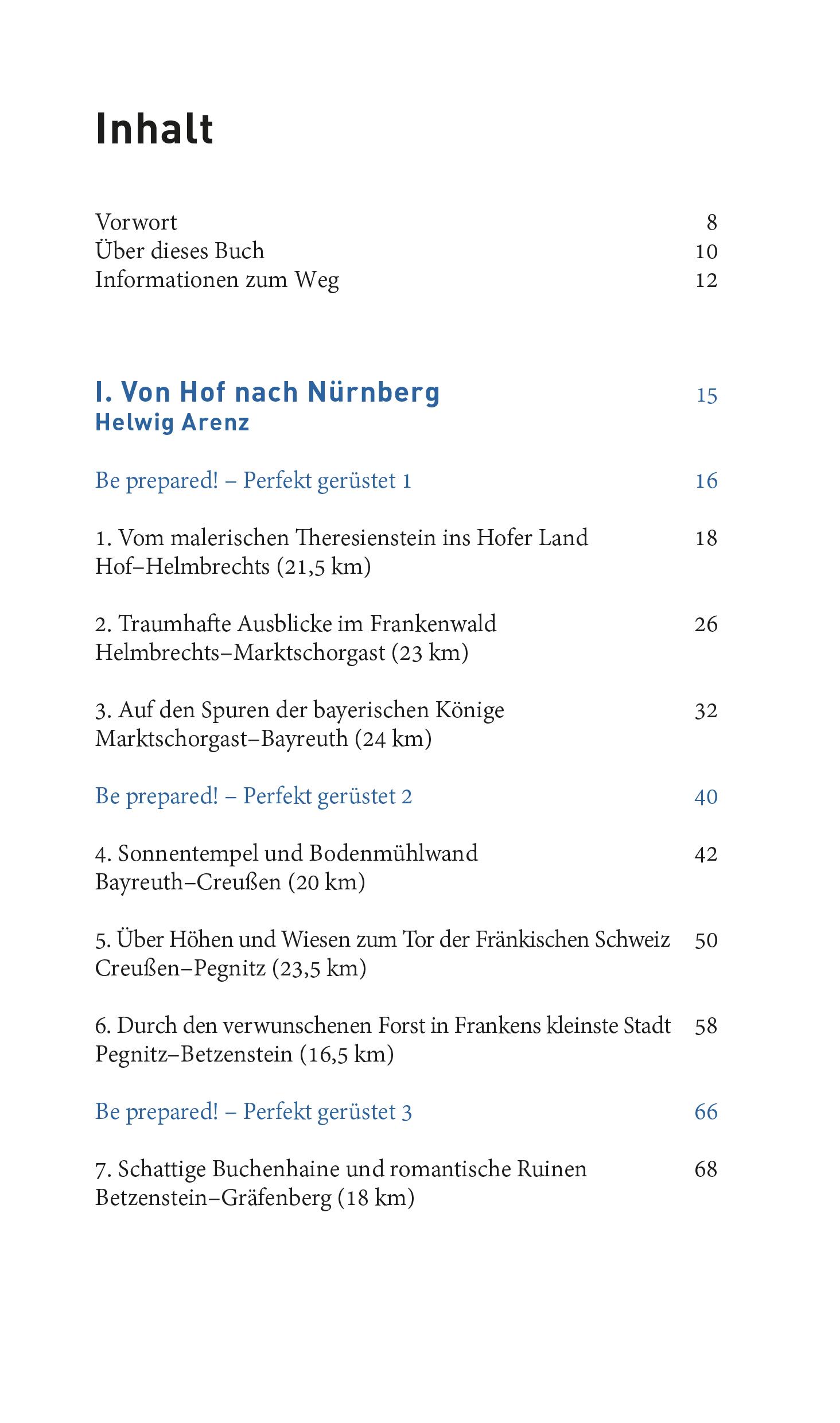 Beispielinhalt (Bild) Jakobswege in Franken 2